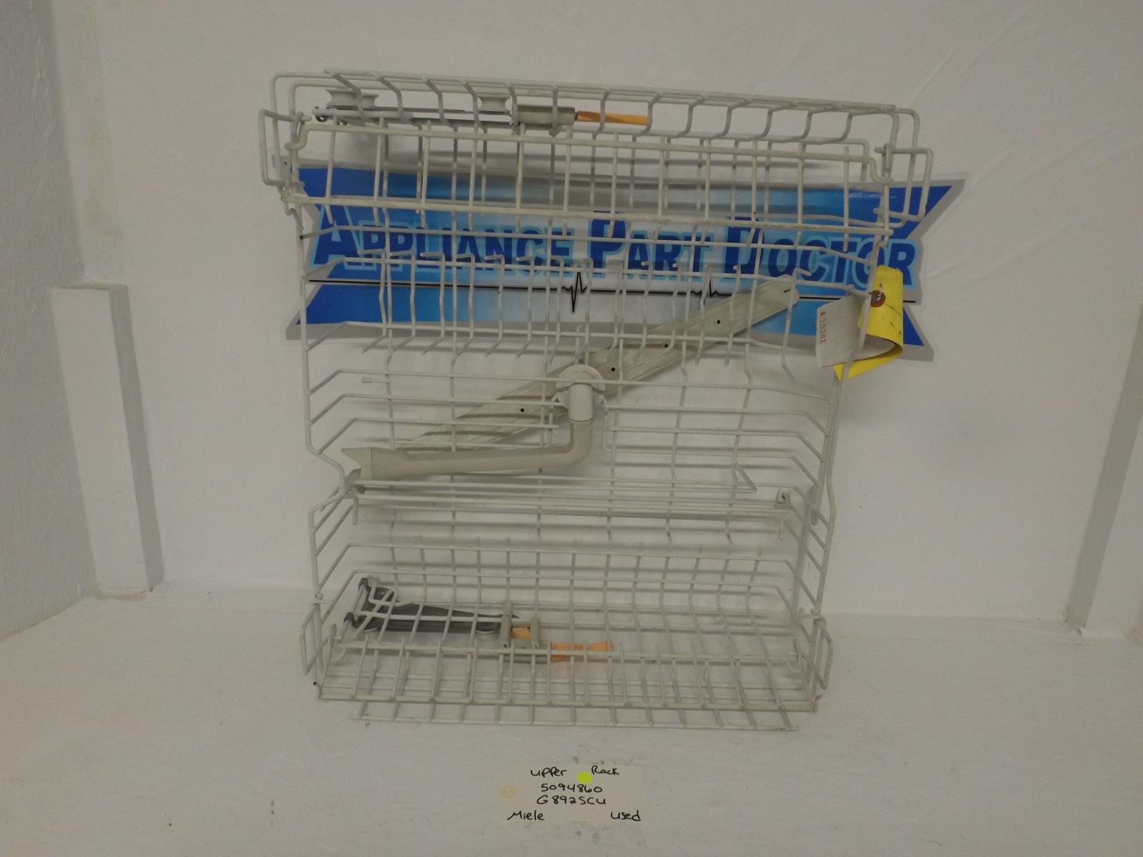 Miele Dishwasher 5094860 G892SCU Upper Rack Used Miele Dishwasher 5094860 G892SCU Upper Rack Used